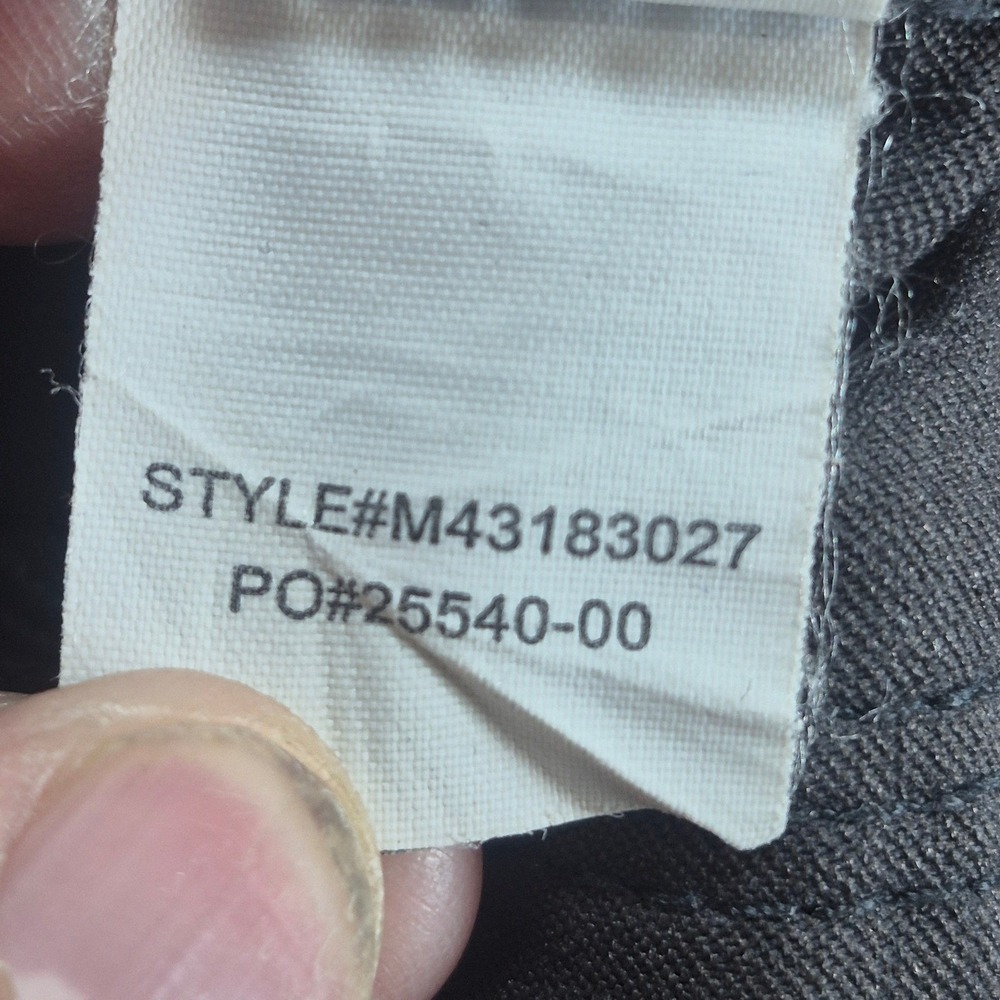Prana Stetch Zion Straight Pant Mens 32x30 Gray Cargo Belted Hiking Outdoors - Picture 4 of 10